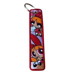 Powerpuff girls keychain